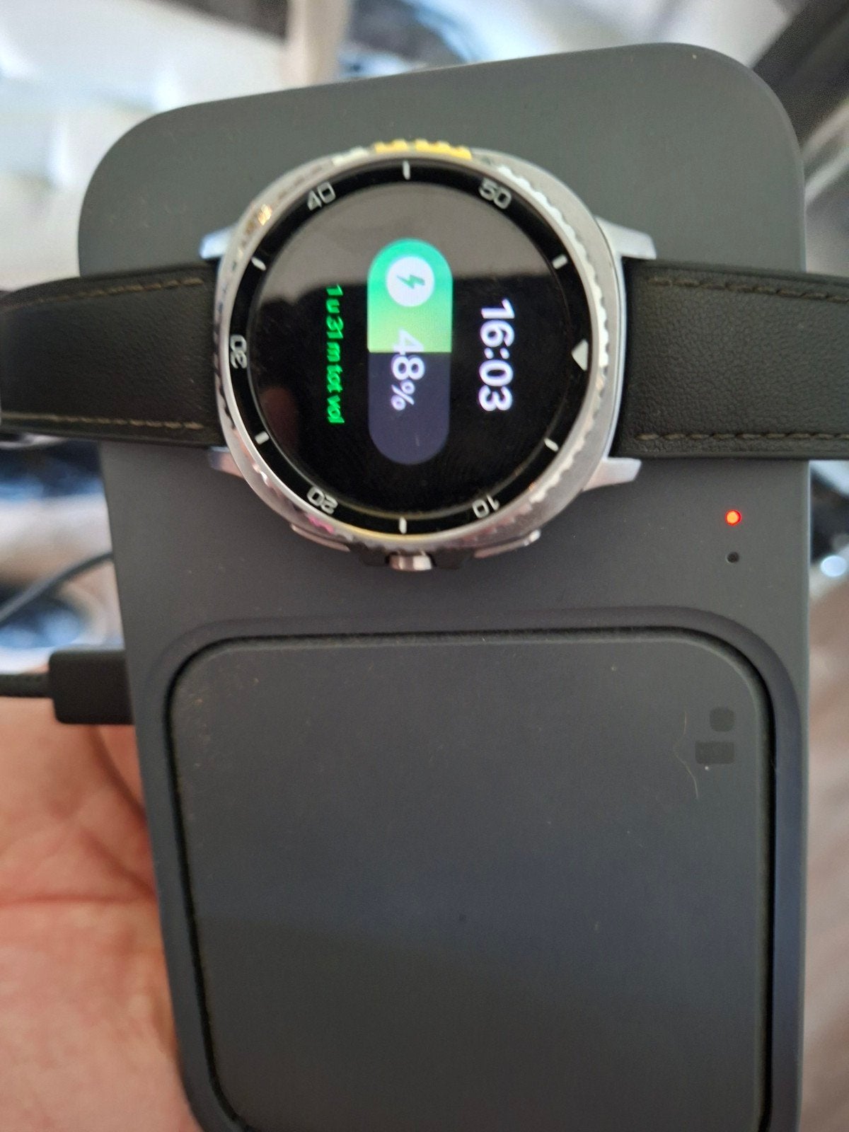 Galaxy watch8 Classic, Ophalen, Zwart, Zo goed als nieuw, Android