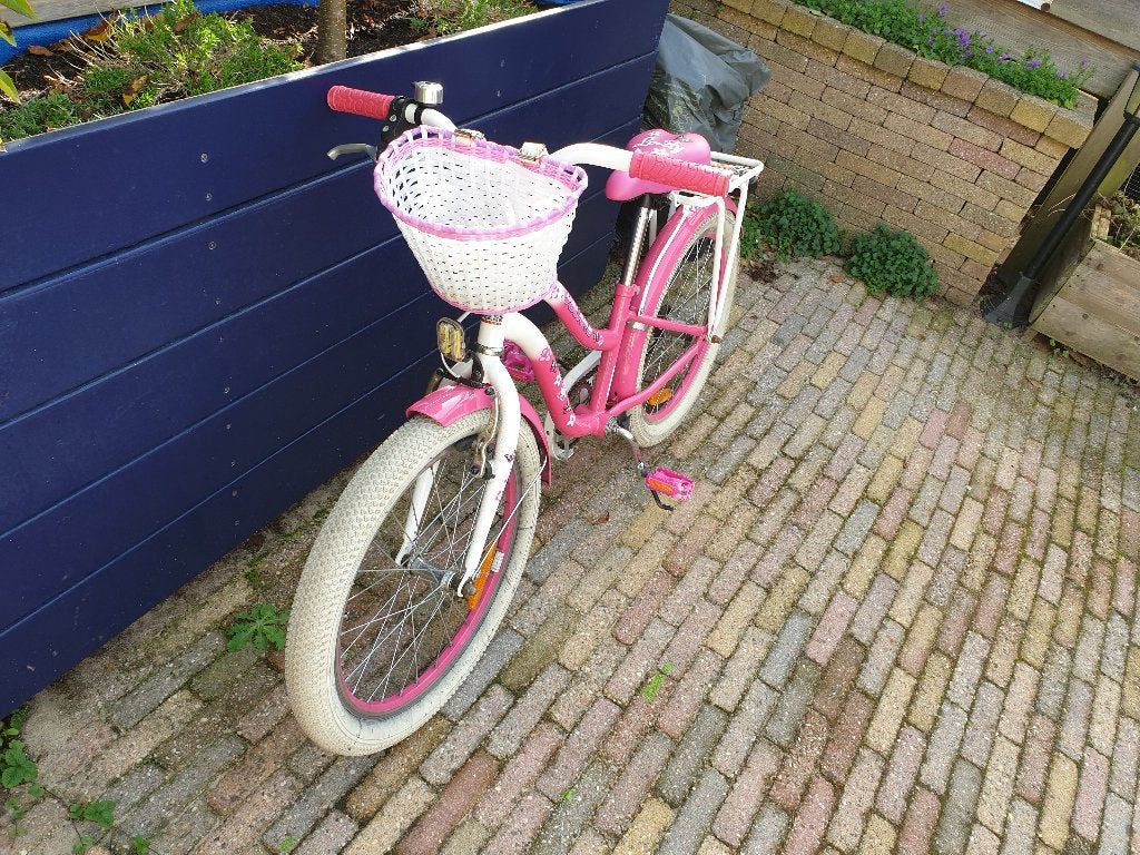 Foto 6 van Rose met witte Volare Lovely 20 inch meisjesfiets