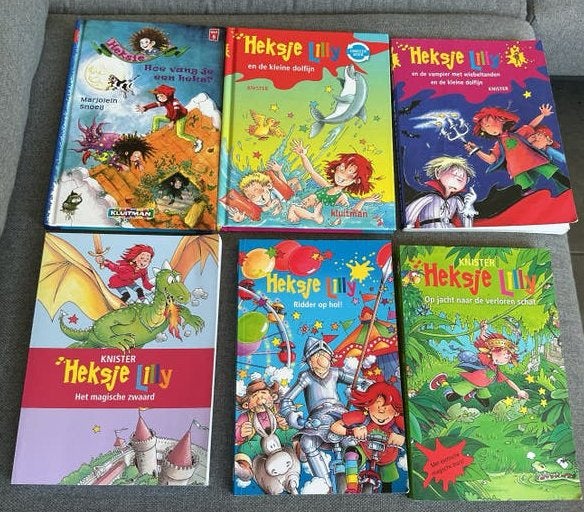 Heksje Lilly boeken en Heksie, Ophalen of Verzenden, Gelezen