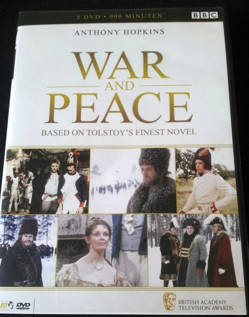 War and Peace (1568), Cd's en Dvd's, Dvd's | Tv en Series, Vanaf 12 jaar, Ophalen of Verzenden, Zo goed als nieuw, Drama