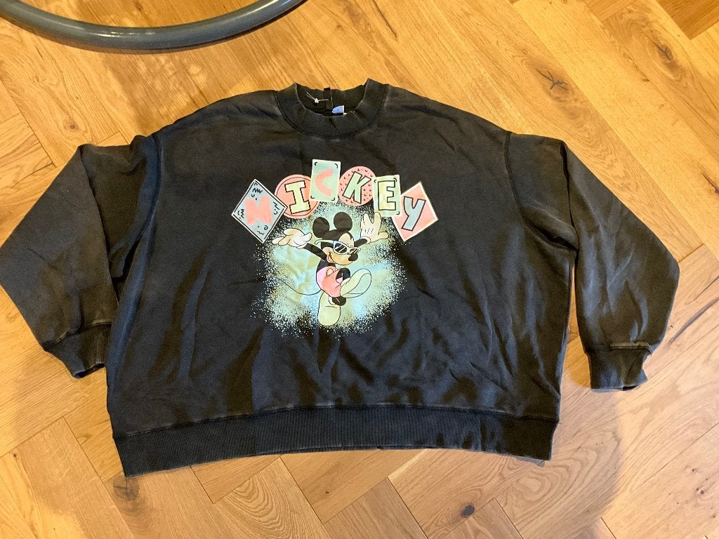 Mooi Oversized Sweater met print van Mickey Mouse Mt XXXXL, Mooi Oversized Sweater met print van Mickey Mouse Mt XXXXL, Nieuw