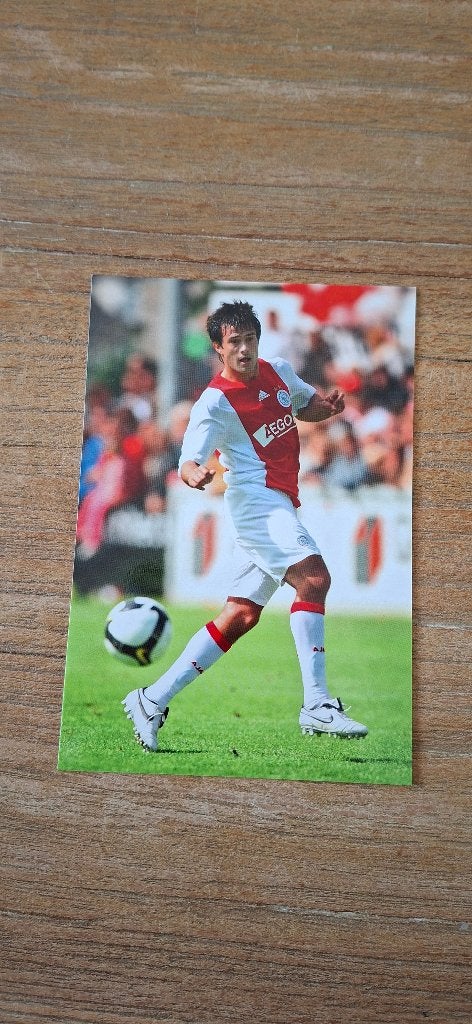 Spelerskaart; Dario Cvitanich # Ajax Amsterdam, Ophalen of Verzenden, Nieuw, Ajax, Spelerskaart