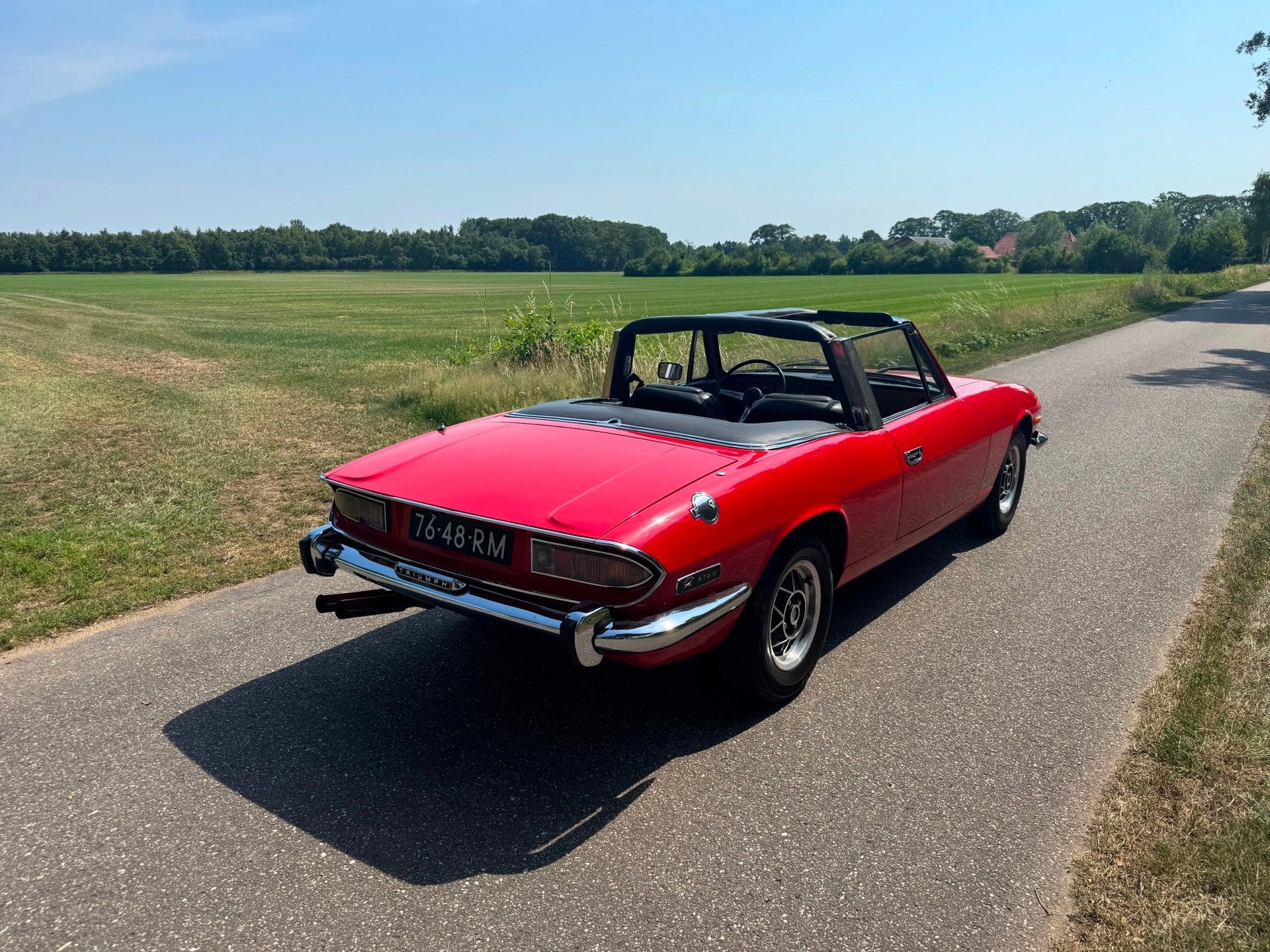 Triumph Stag MK II Convertible Automaat 3.5 V8 Origineel NL, foto 6