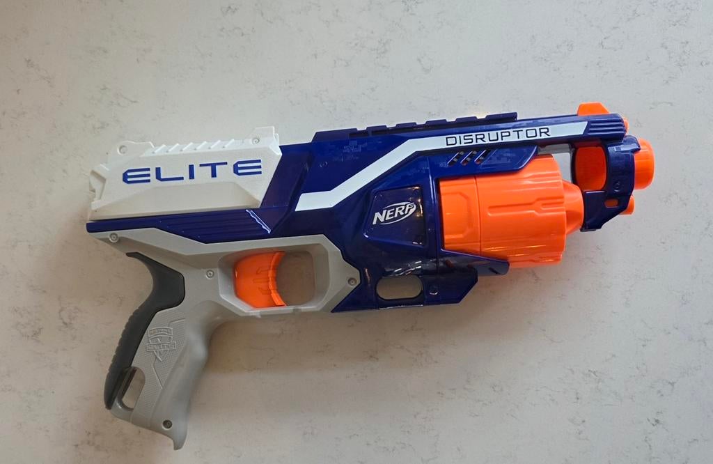 Nerf Elite Disruptor Blaster, Kinderen en Baby's, Speelgoed | Overig, Zo goed als nieuw, Jongen of Meisje, Ophalen of Verzenden