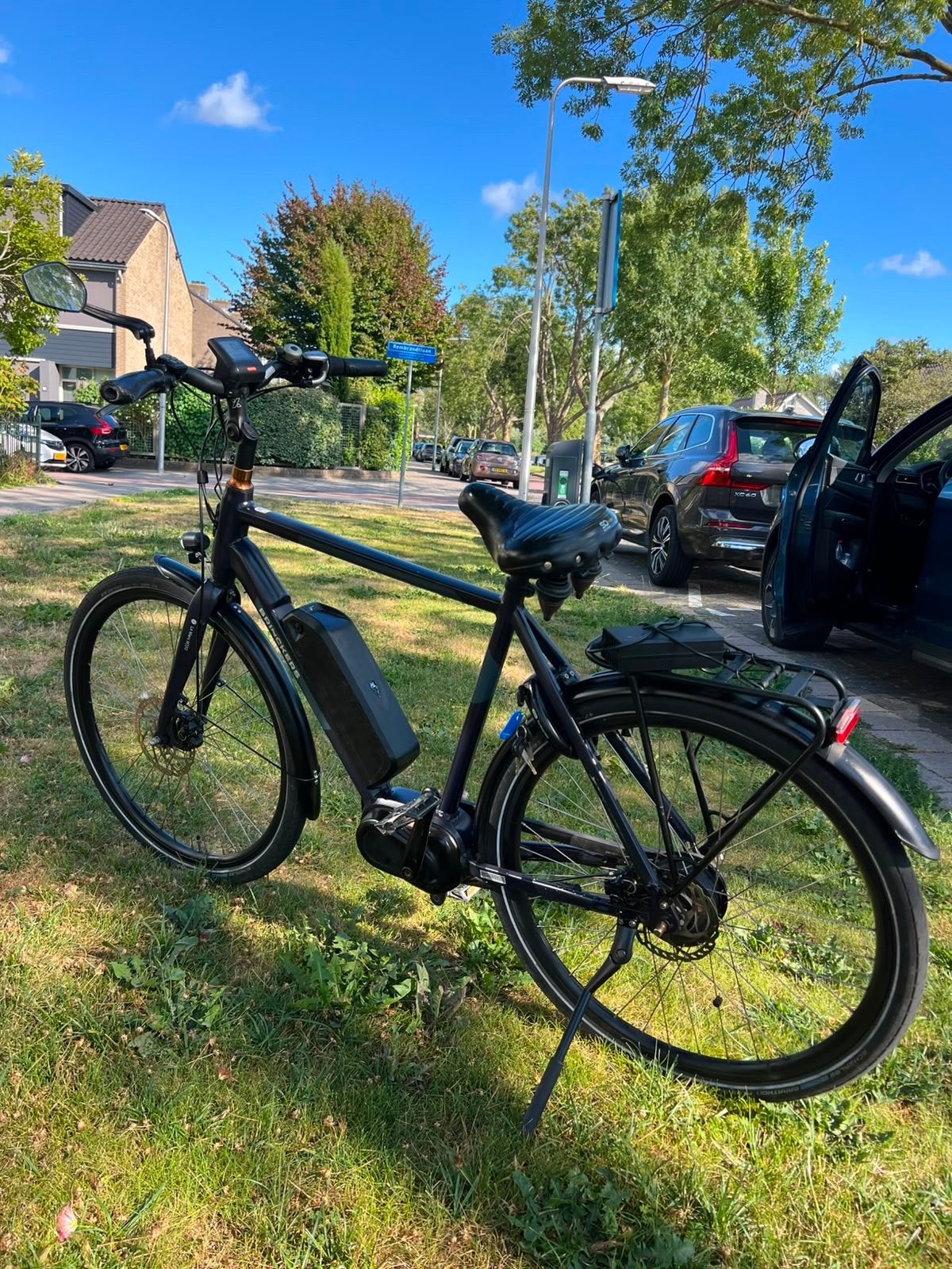 Brinckers e-bike met Bafang middenmotor en Shimano schijfrem, Ophalen of Verzenden, Zo goed als nieuw, Brinckers, 50 km per accu of meer
