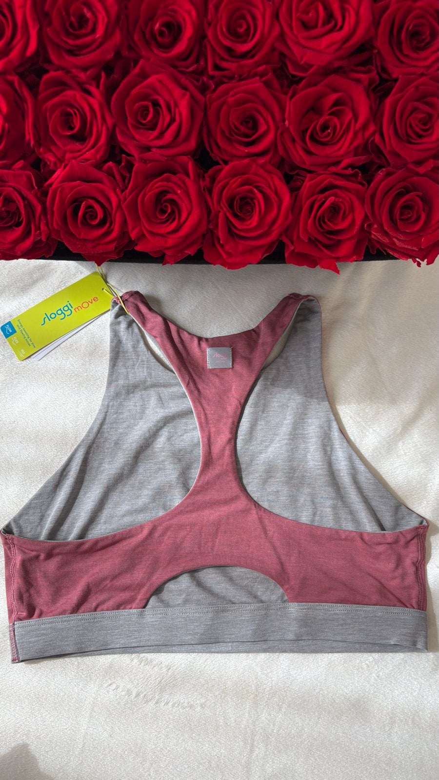 2x Sloggi Move Sporttop - Maat M, Kleding | Dames, Ondergoed en Lingerie, Verzenden, Roze, BH