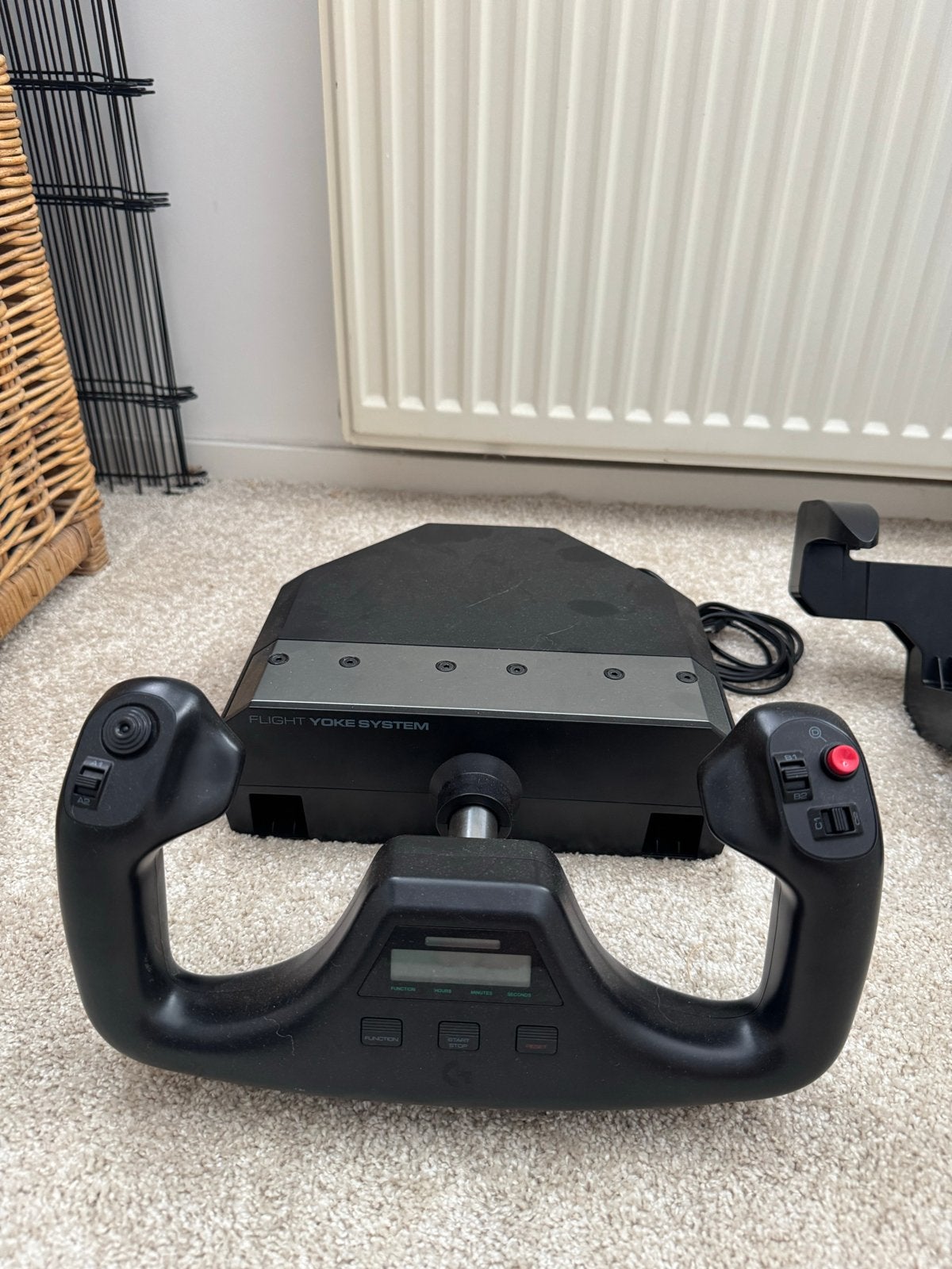 Logitech G Saitek Pro Flight Yoke Systeem - PC, Spelcomputers en Games, Games | Pc, Gebruikt, Simulatie, 1 speler, Vanaf 12 jaar