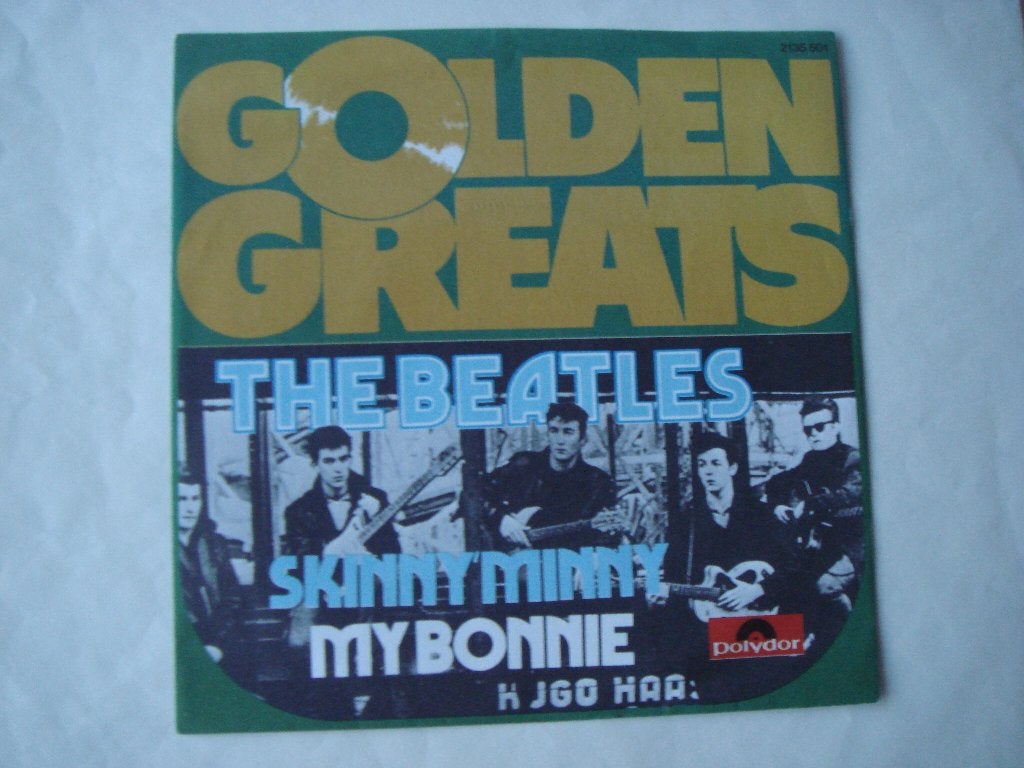 The Beatles Skinny Minny / My Bonnie 7" vinyl single, Cd's en Dvd's, Vinyl Singles, 7 inch, Ophalen of Verzenden, Zo goed als nieuw