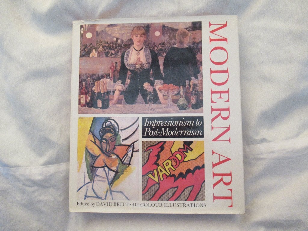 MODERN ART Impressionism to Post-Modernism nw David Britt, Ophalen of Verzenden, Nieuw