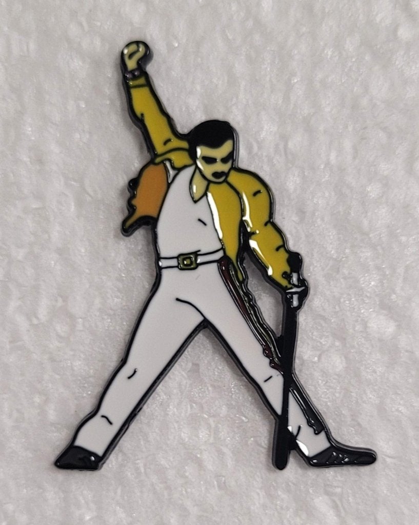Freddie Mercury Queen metalen pin speldje, Info@deconoord.nl, Deco Noord, Nieuw, Ophalen of Verzenden