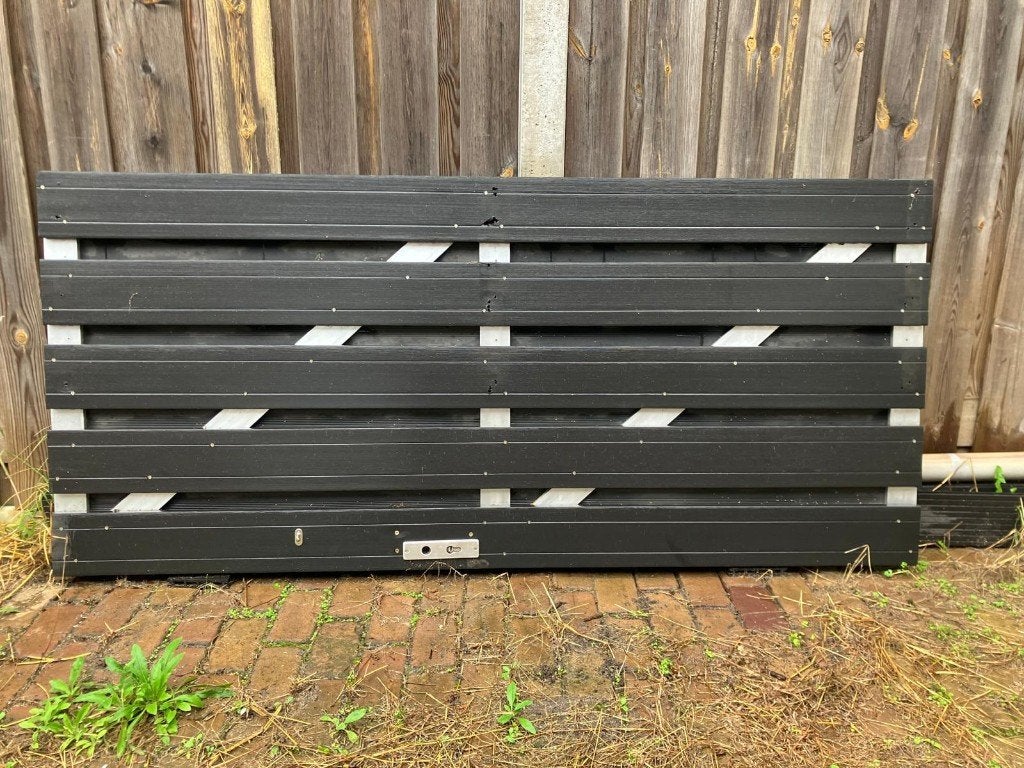 Schuurdeur Buitendeur Kunststof Aluminium, Ophalen, 80 tot 100 cm, Buitendeur, 200 tot 215 cm
