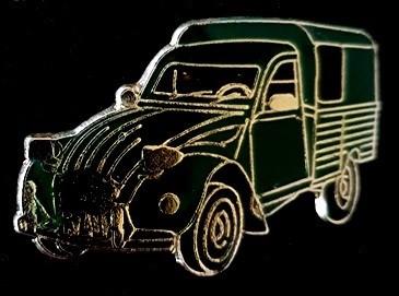 Citroën 2 CV Fourgonnette pin, Verzenden, Nieuw, Transport, Speldje of Pin