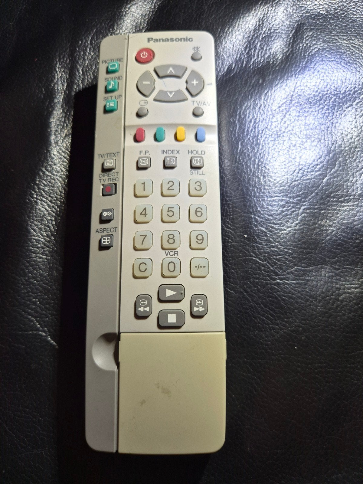 Panasonic EUR511212A Afstandsbediening voor TV/VCR, Audio, Tv en Foto, Afstandsbedieningen, Ophalen of Verzenden, Gebruikt, Origineel