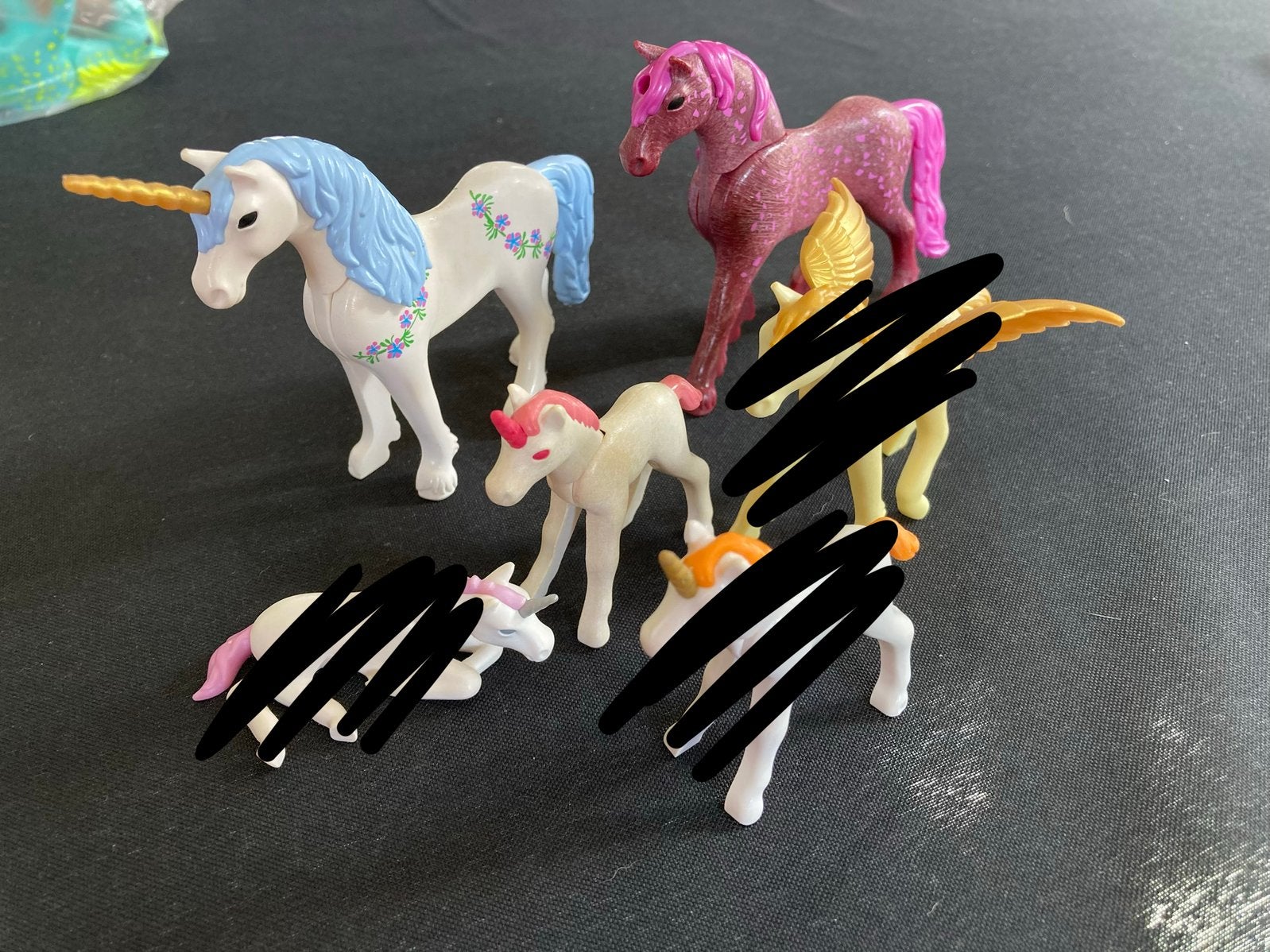 Playmobil eenhoorns., Ophalen of Verzenden, Zo goed als nieuw
