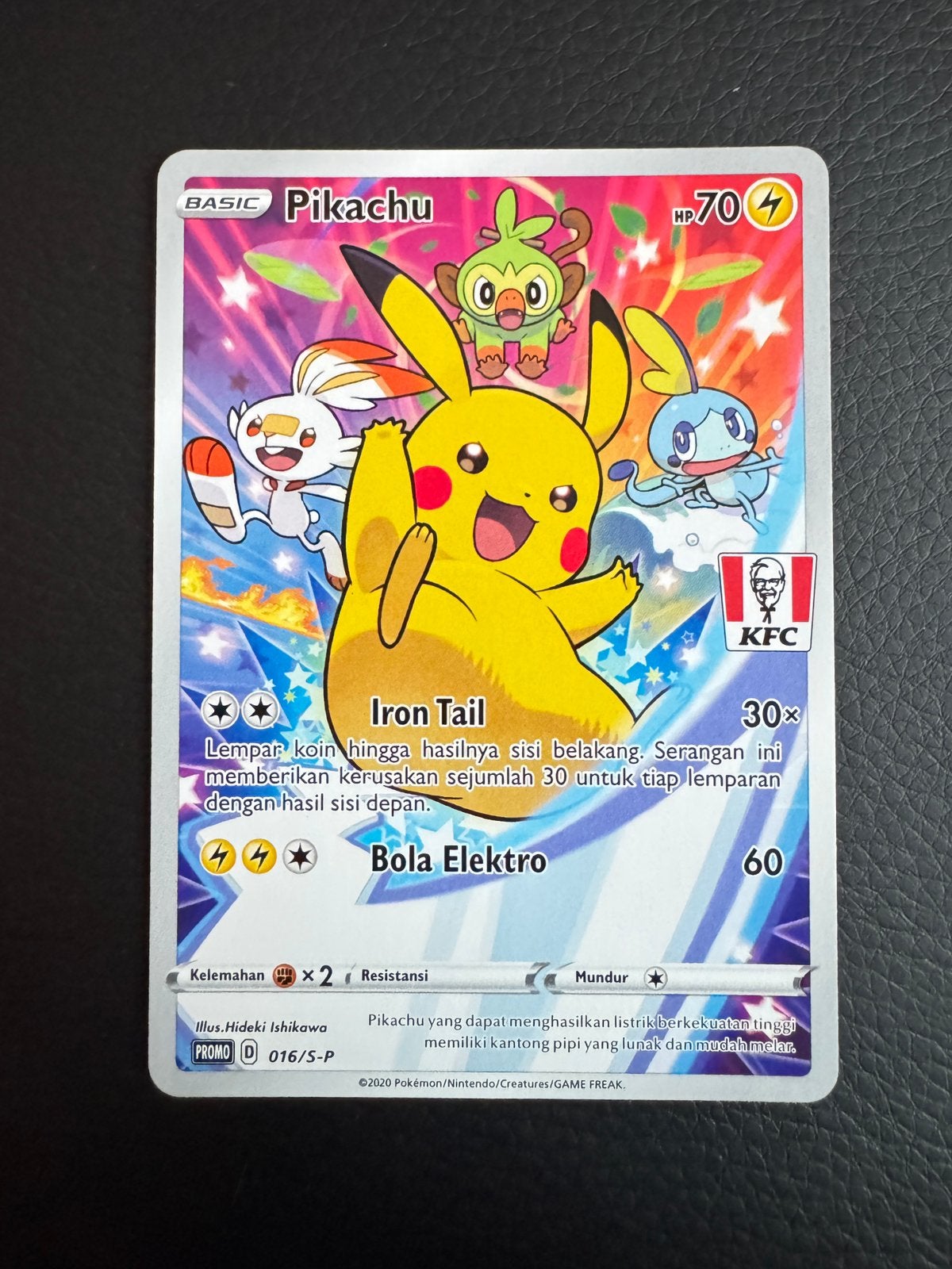 Pokemon  KFC promoset (ID) 8 kaarten NM, Ophalen of Verzenden, Zo goed als nieuw