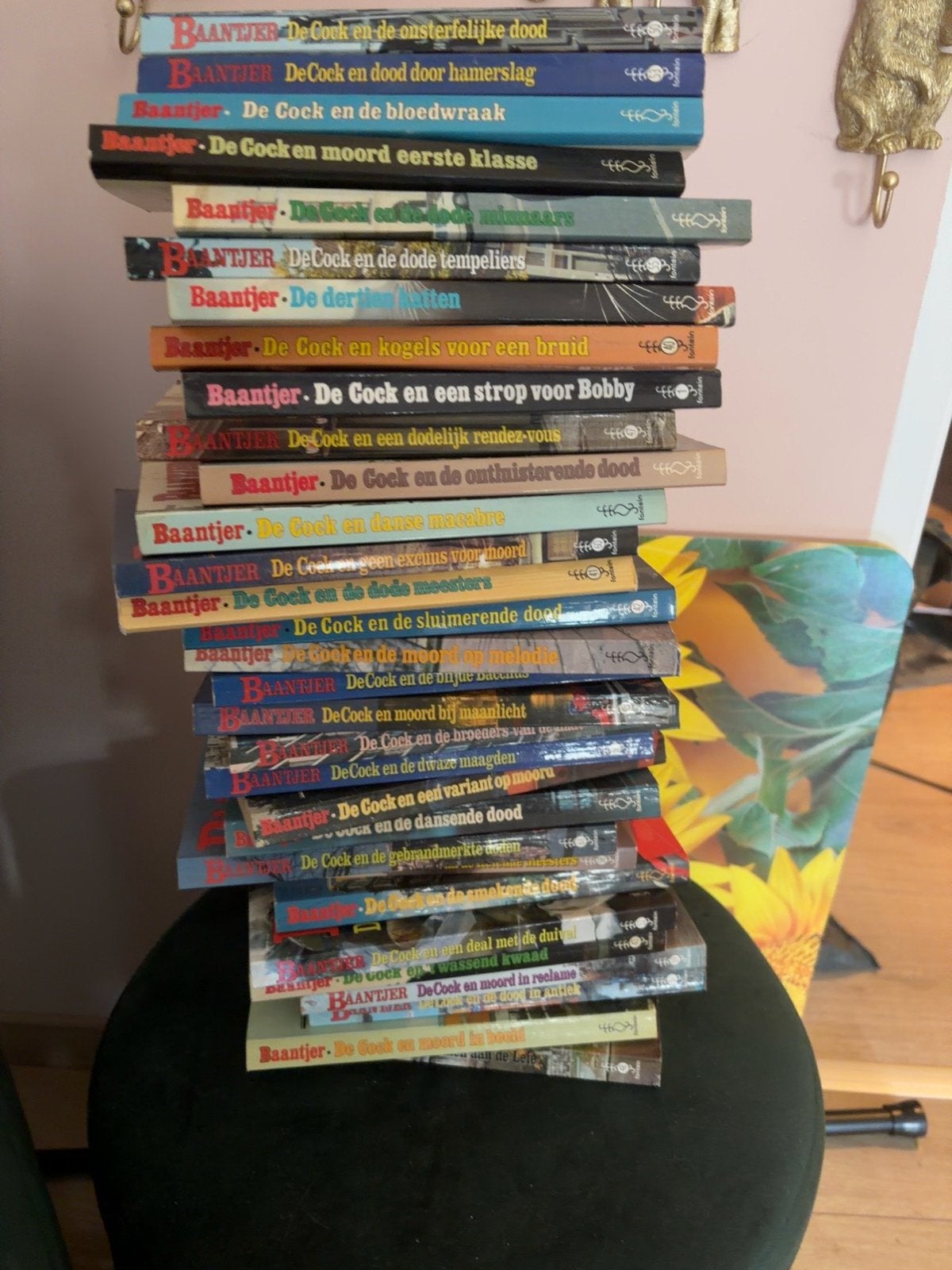 Grote collectie Baantjer boeken - De Cock serie, Ophalen of Verzenden, Gelezen