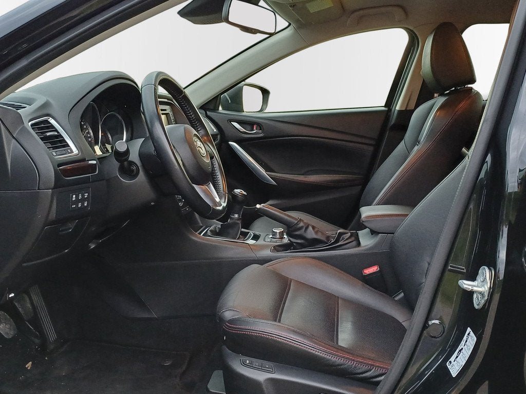 Mazda 6 Sportbreak 2.0 HP GT-M /Clima/Leder/Camera/Navi/Trek, Auto's, Voorwielaandrijving, Gebruikt, 4 cilinders, 6 sportbreak