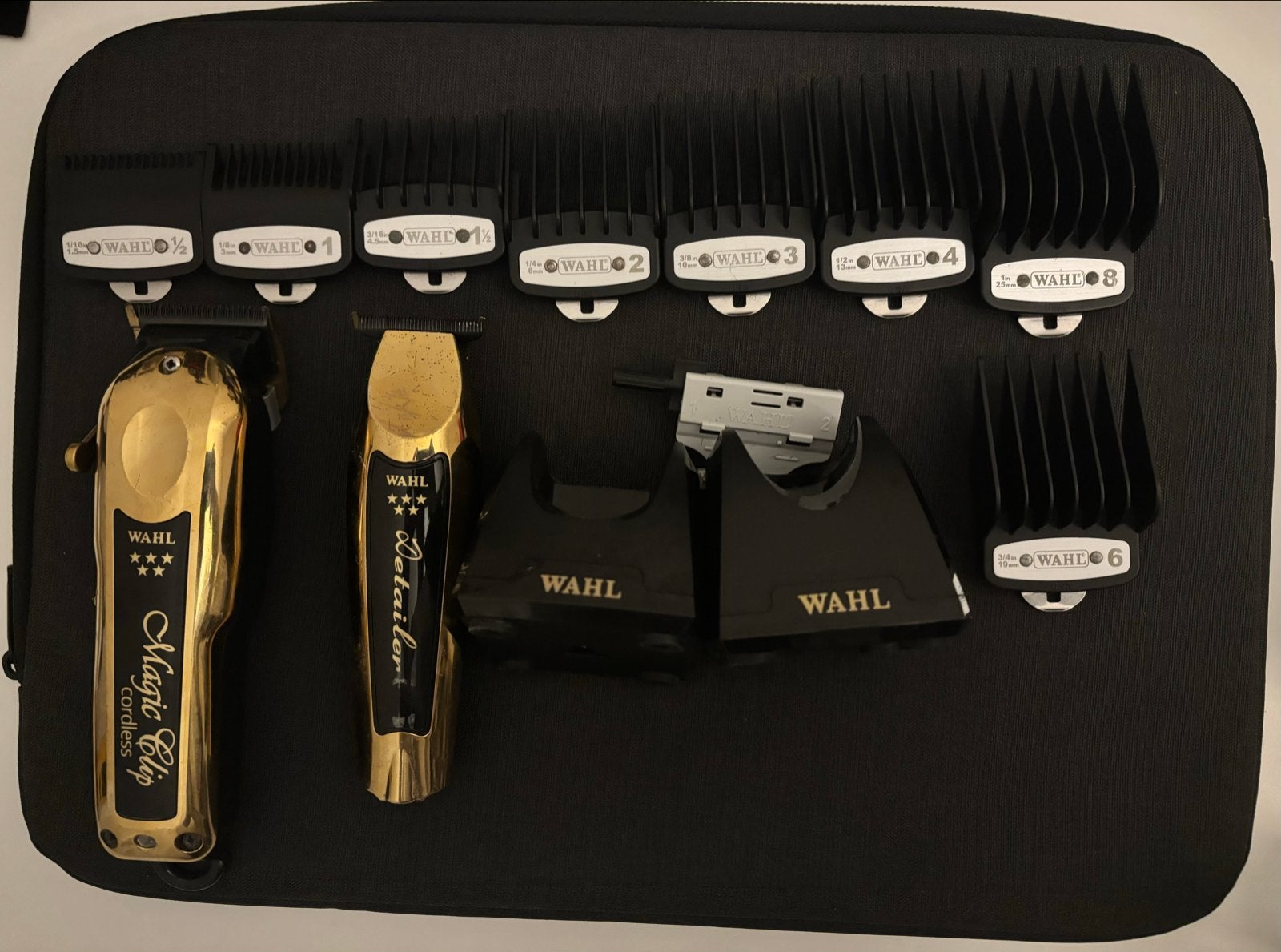 Wahl Magic Clip Cordless & Detailer Tondeuse Set, Ophalen of Verzenden, Zo goed als nieuw, Tondeuse