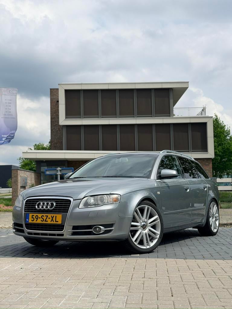 Audi A4 2.0 Tfsi Avant 147KW 2006 Grijs, Auto's, Audi, Zwart, 4 cilinders, 1984 cc, Origineel Nederlands