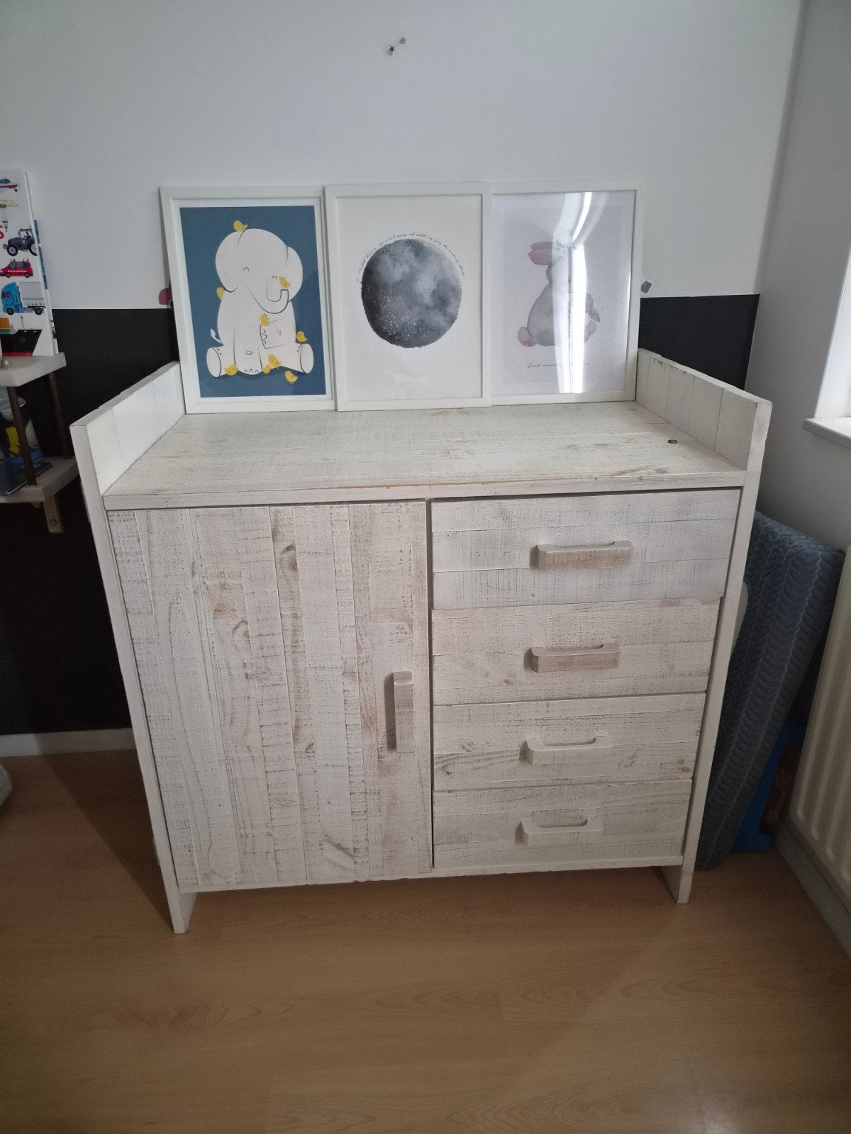 Babykamer/kinderkamer houtlook, Ophalen, Zo goed als nieuw, Jongetje of Meisje