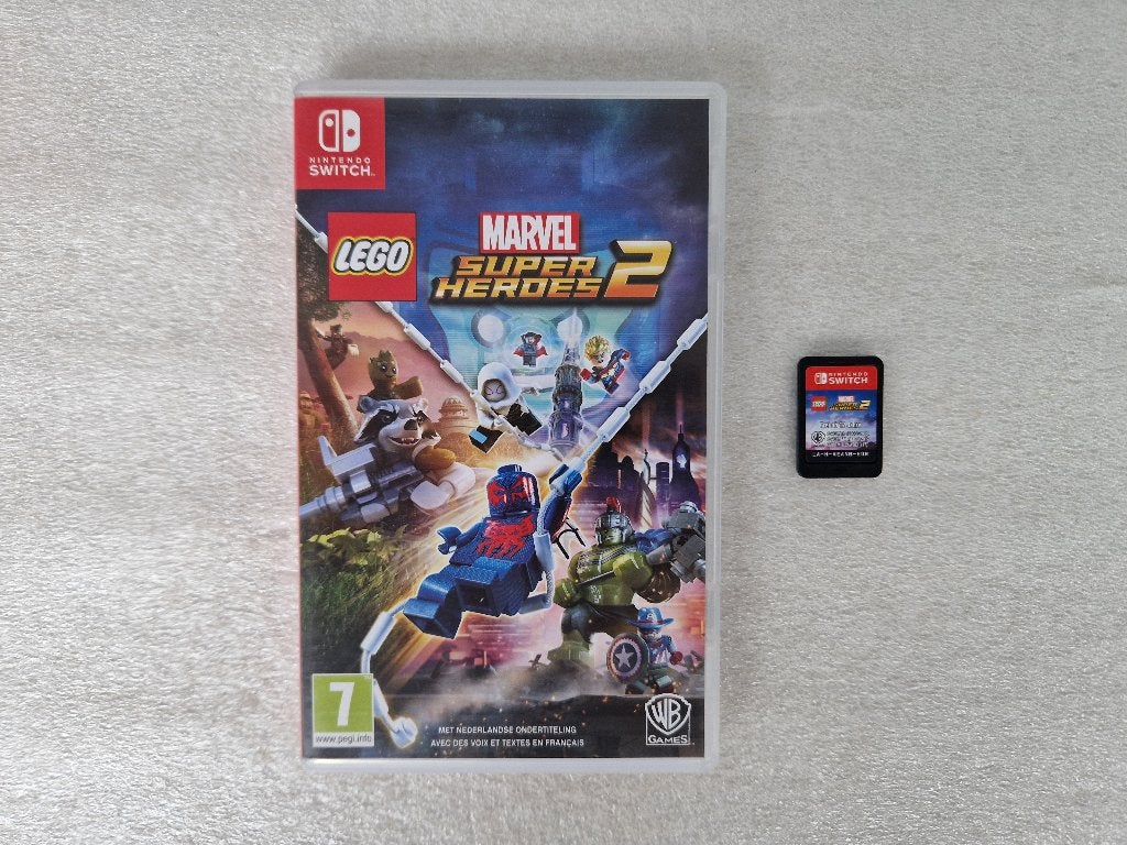 Nintendo Switch: Lego Marvel Super Heroes 2, Avontuur en Actie, Gebruikt, 2 spelers, Ophalen of Verzenden