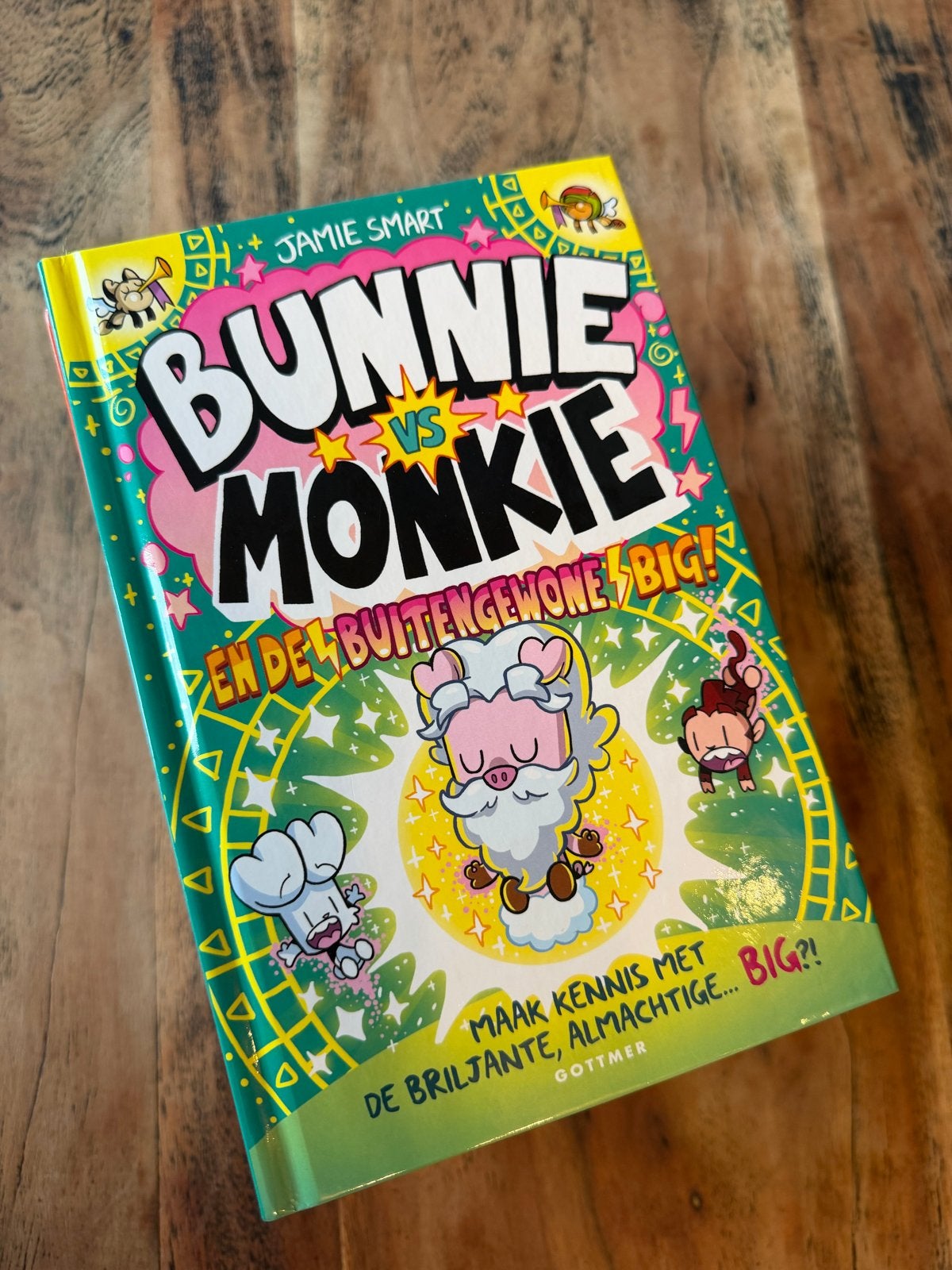 Bunnie vs Monkie - Deel 1 t/m 8 (Jamie Smart), Ophalen of Verzenden, Zo goed als nieuw