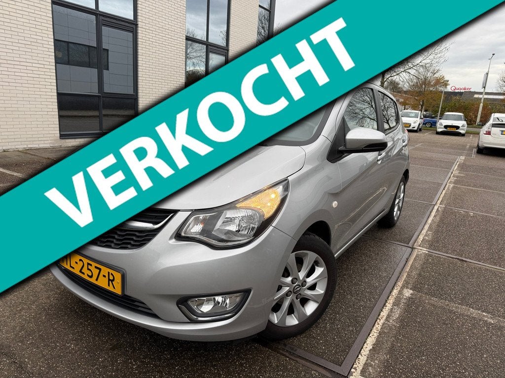 Opel KARL 1.0 ecoFLEX Cosmo / NAP / APK / AIRCO / PDC / LEER, Auto's, Opel, Voorwielaandrijving, 839 kg, Gebruikt, Euro 6
