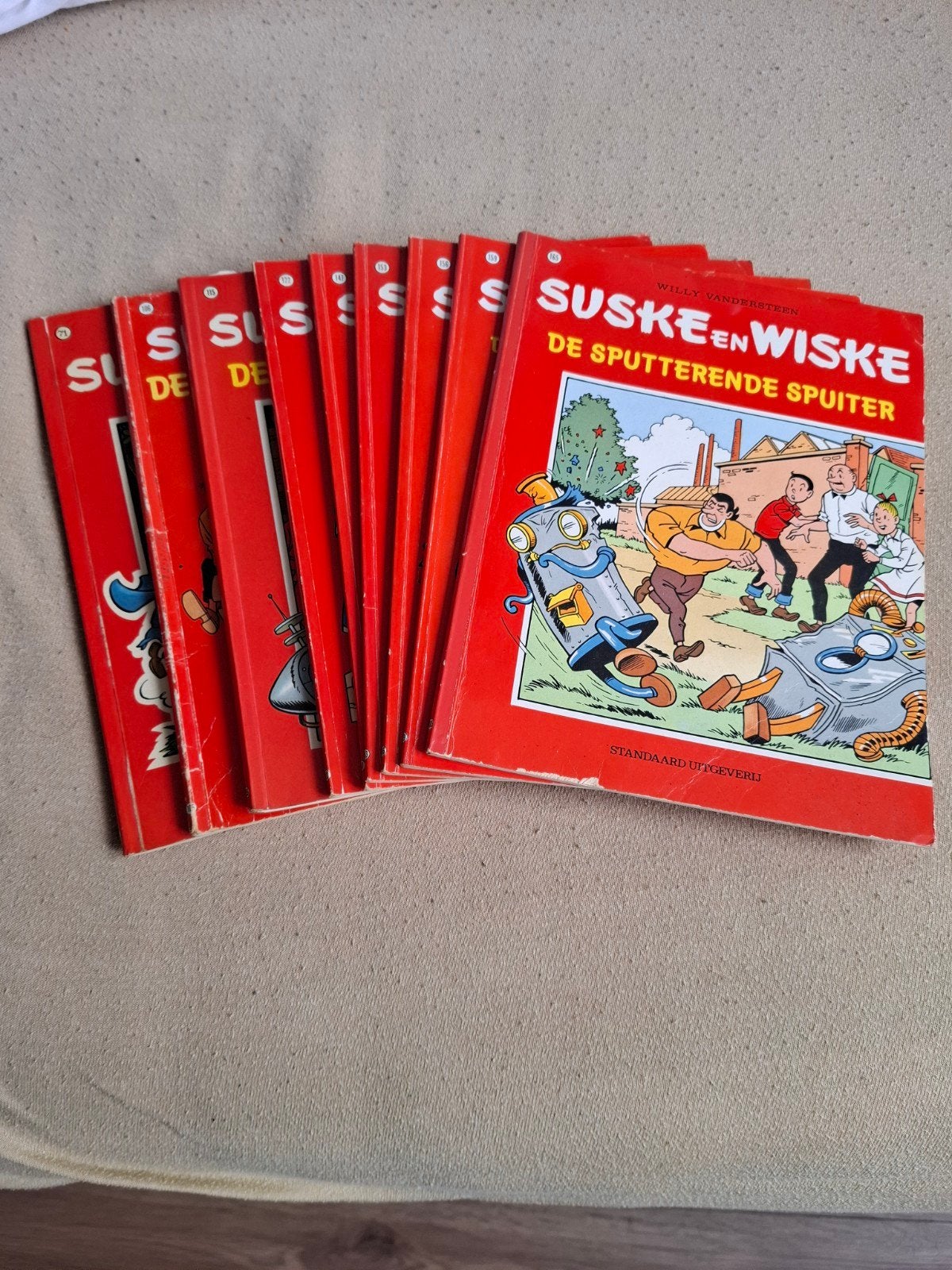 verschillende suske en wiske, Boeken, Meerdere stripboeken, Ophalen, Gelezen