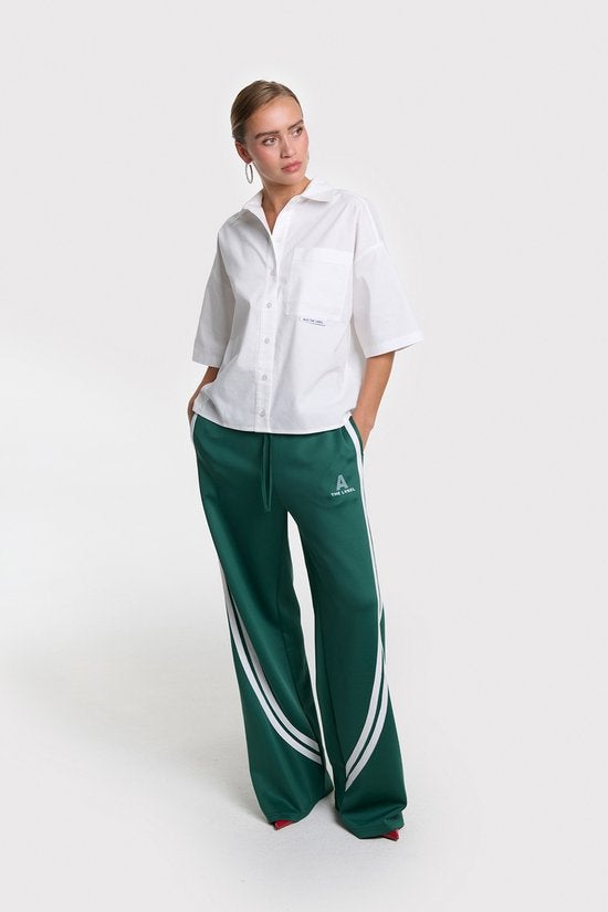 Alix the label broek groen M, Kleding | Dames, Ophalen of Verzenden, Zo goed als nieuw, Groen, Lang