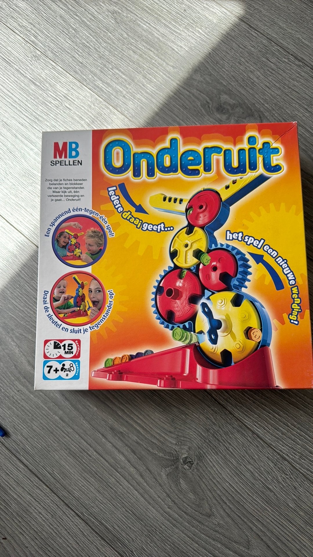 Onderuit spel MB 7+, Ophalen of Verzenden, Zo goed als nieuw
