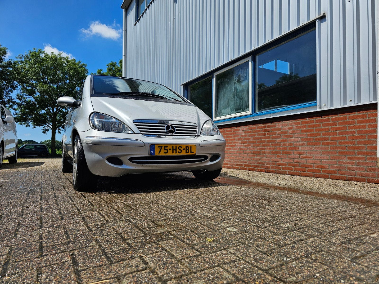Mercedes-Benz A-Klasse 1.6 A160 Lang AUT 2001 Grijs, Auto's, 4 cilinders, 400 kg, 49 €/maand, Particulier