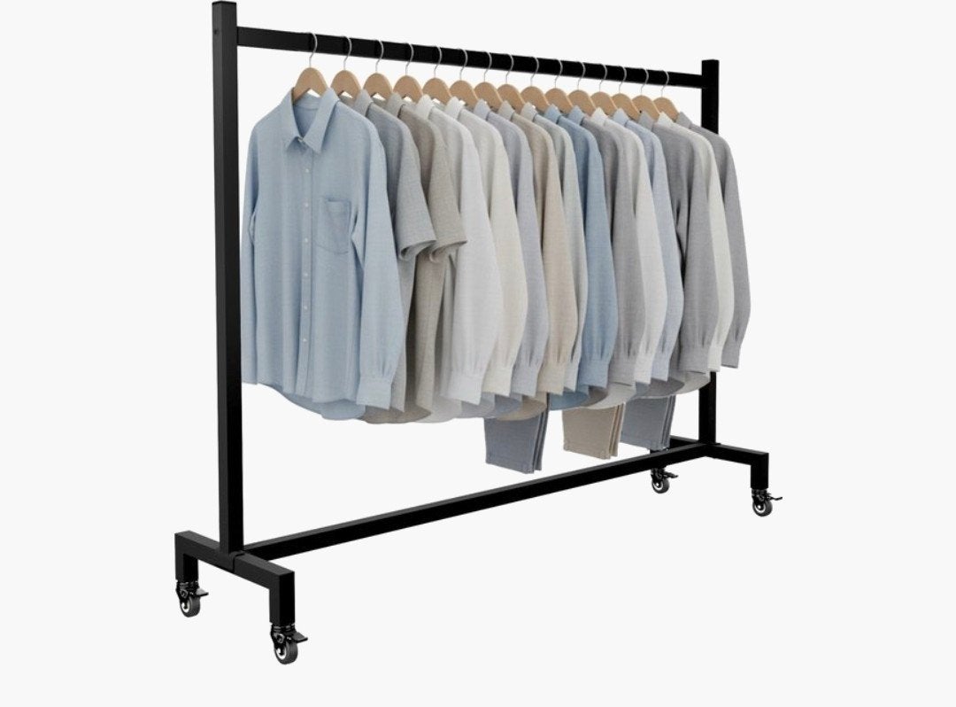 GEZOCHT: Kledingrekken en Hangers, Kleding | Dames, Kledingrekken, Ophalen, Met wielen, Nieuw