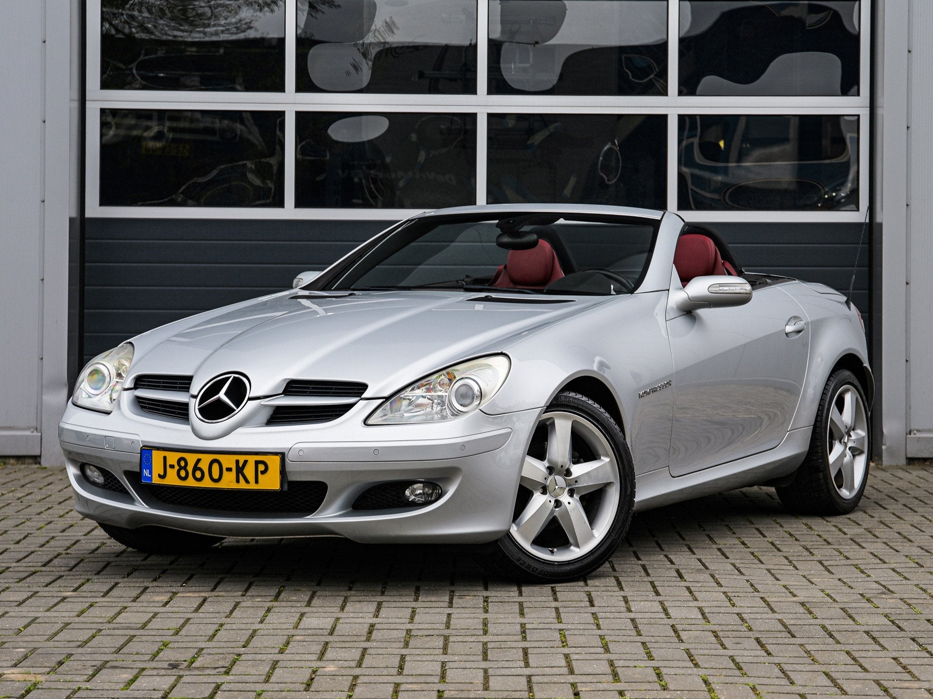 Mercedes-Benz SLK-klasse 200 K. | Leder | Cruise control | C, Achterwielaandrijving, Gebruikt, 4 cilinders, 1796 cc