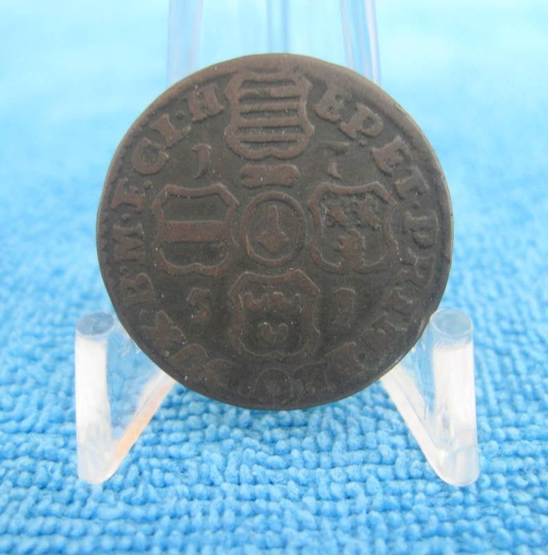 1 Liard - 1751 - Prinsbisdom Luik, Verzenden, Overige landen, Losse munt