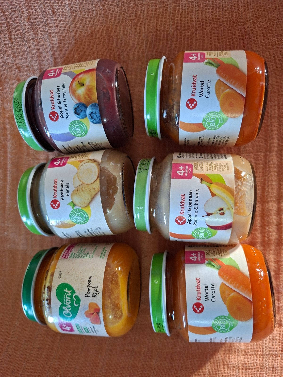 Kruidvat babyvoeding potjes (6 stuks), Ophalen of Verzenden, Nieuw, Overige typen