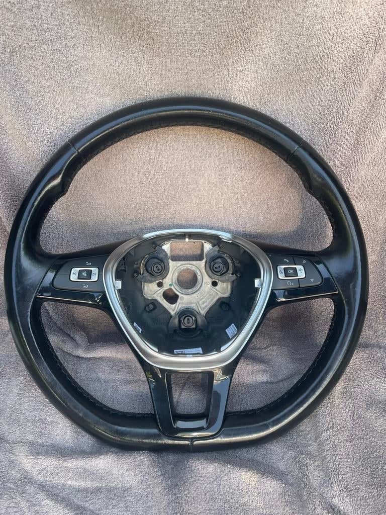 Vw Polo multifunctioneel stuurwiel leder, Auto-onderdelen, Besturing, Ophalen of Verzenden