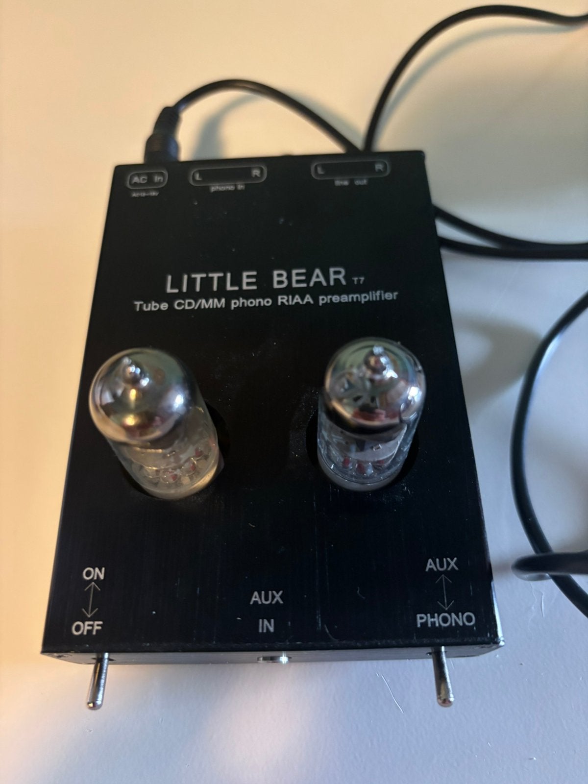 Little Bear T7 Buizen Phono Voorversterker, Audio, Tv en Foto, Buizenversterkers, Ophalen, Buis of Buizen