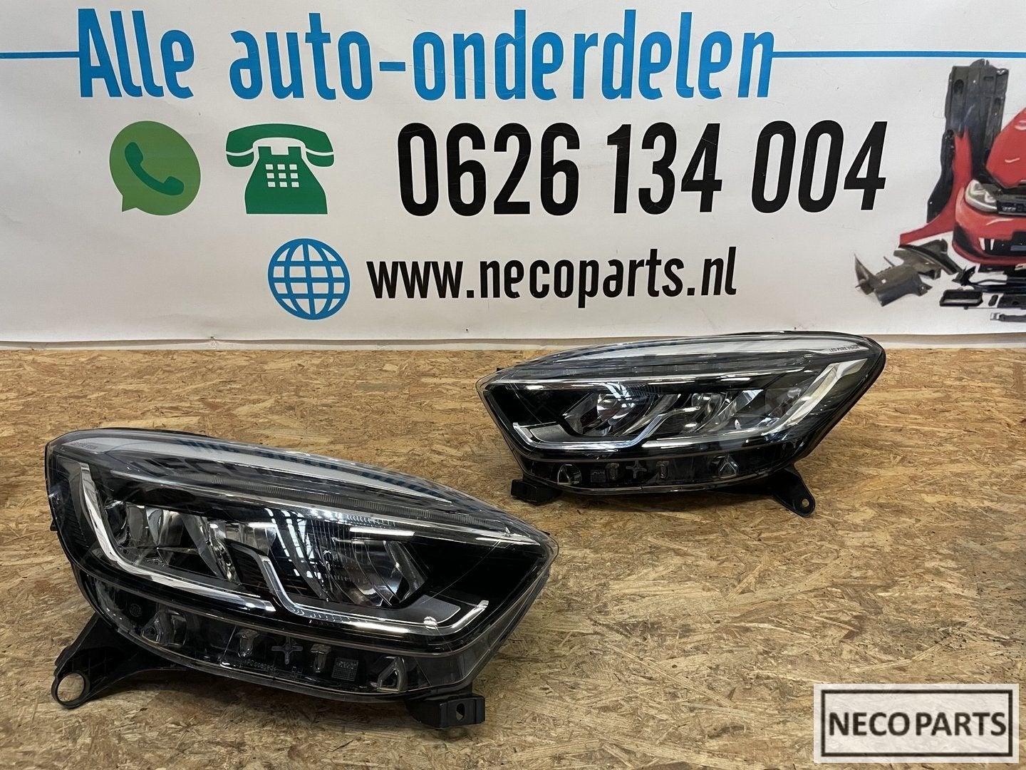 RENAULT CAPTUR LED KOPLAMPEN KOPLAMP ORIGINEEL, Gebruikt, -, Renault, -