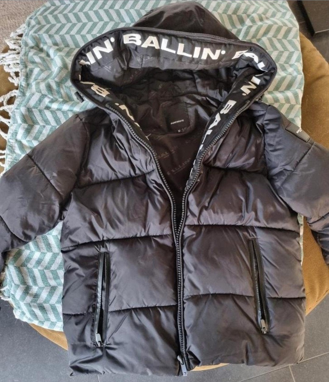 BALLIN' winterjas maat 152 in goede staat, BALLIN', Jongen of Meisje, Ophalen of Verzenden, Zo goed als nieuw