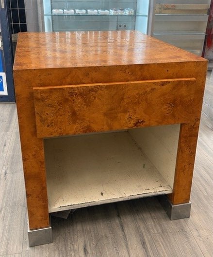 Vintage / antieke balie of salon tafel met lade, Antiek en Kunst, Ophalen