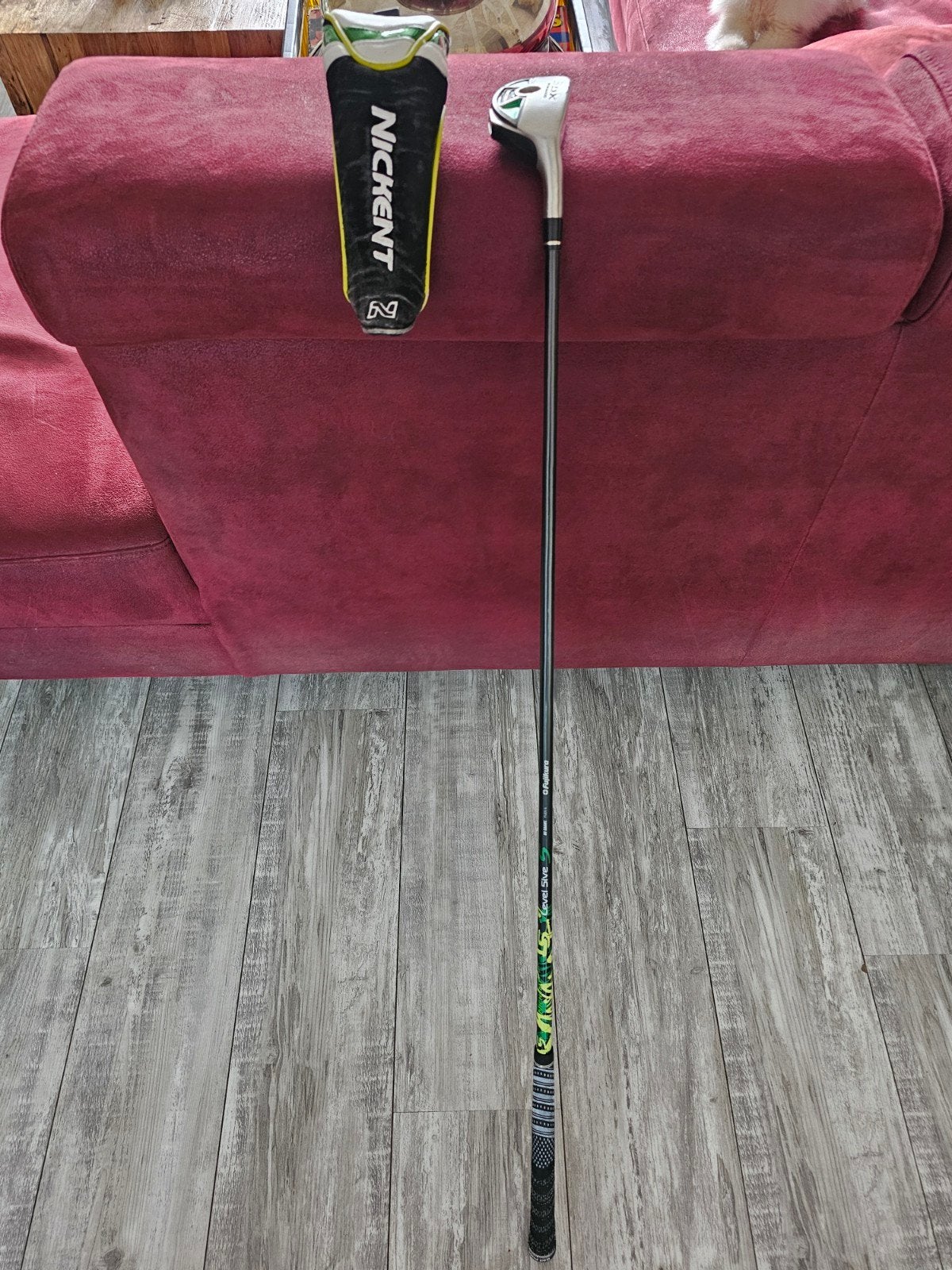 % Nickent 5DX Ironwood hybride golfclub driver met sok, Ophalen, Gebruikt, Club