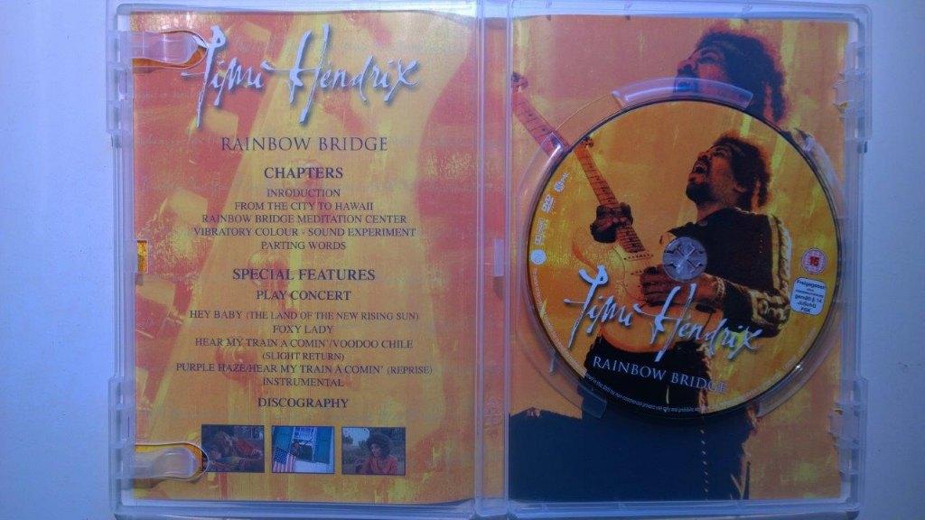 Jimi Hendrix - Rainbow Bridge (DVD), Alle leeftijden, Ophalen of Verzenden, Zo goed als nieuw, Muziek en Concerten