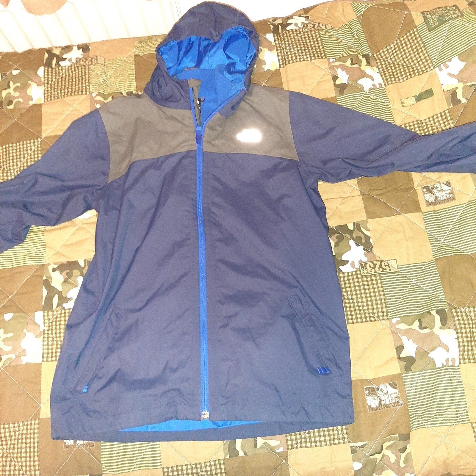 regenjas regenjack Northface mt XL RG (J) blauw, Ophalen of Verzenden, Nieuw, Regenjas
