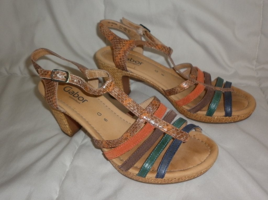 sandalen maat 39 merk : Gabor (comfort), Kleding | Dames, Schoenen, Overige kleuren, Gabor, Zo goed als nieuw, Sandalen of Muiltjes