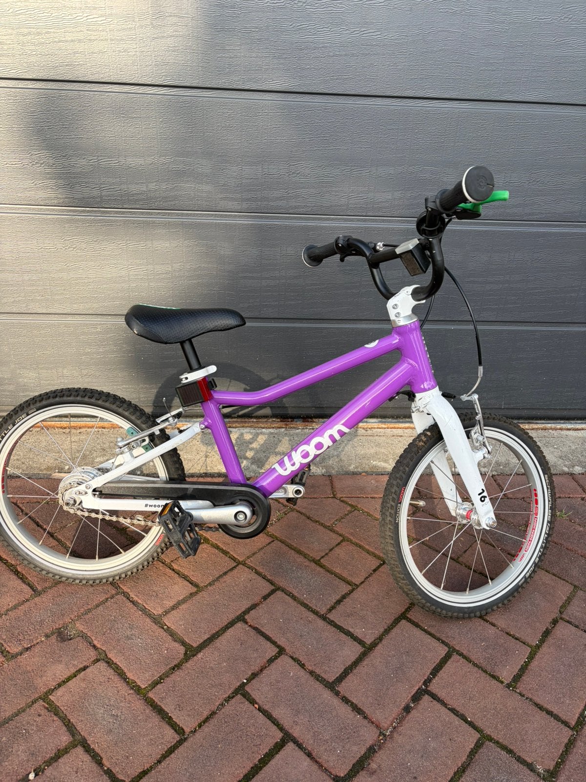 Woom 3 - Paars - GO Automagic, Ophalen, Zo goed als nieuw, 16 tot 20 inch