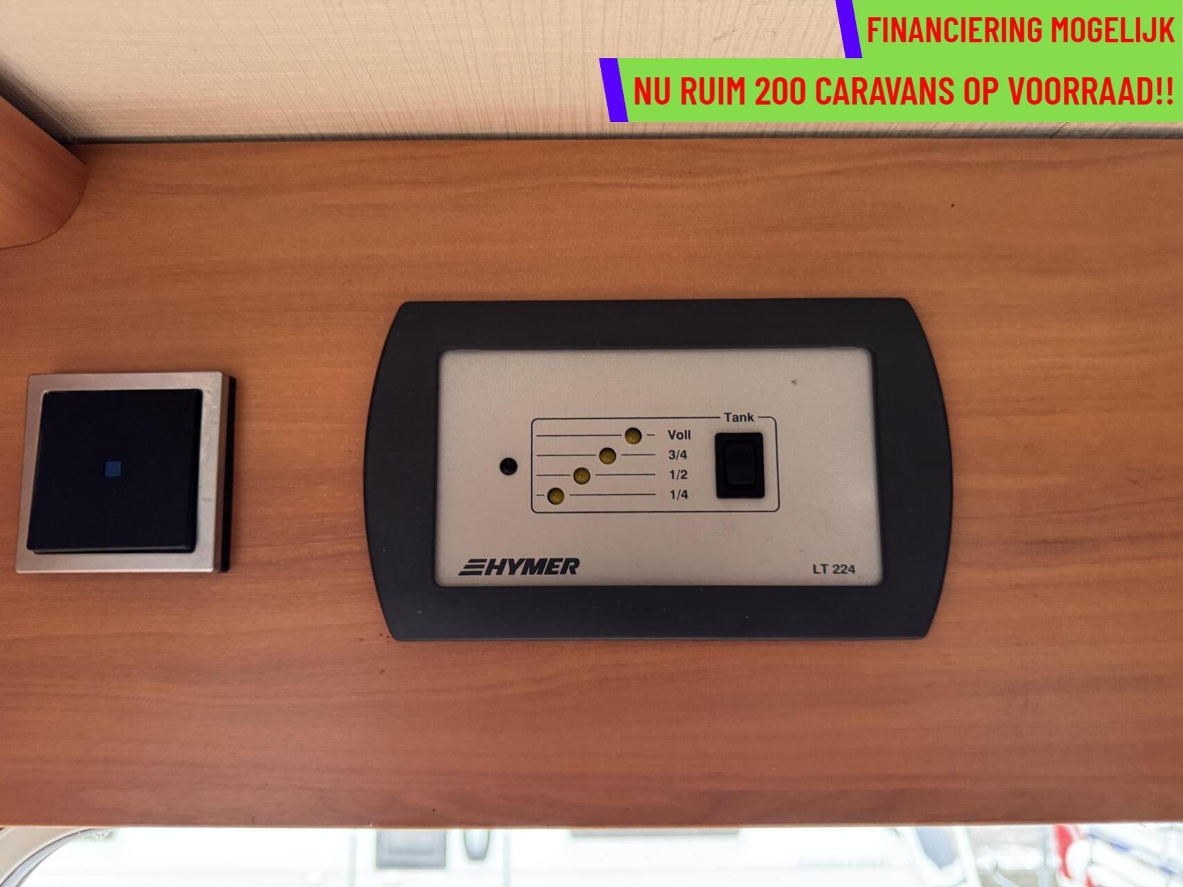 Eriba HYMER NOVA LUXE LINE 545 FRANSBED, RONDZIT, DOUCHE, Caravans en Kamperen, Rondzit, 7 tot 8 meter, Bedrijf, Douche