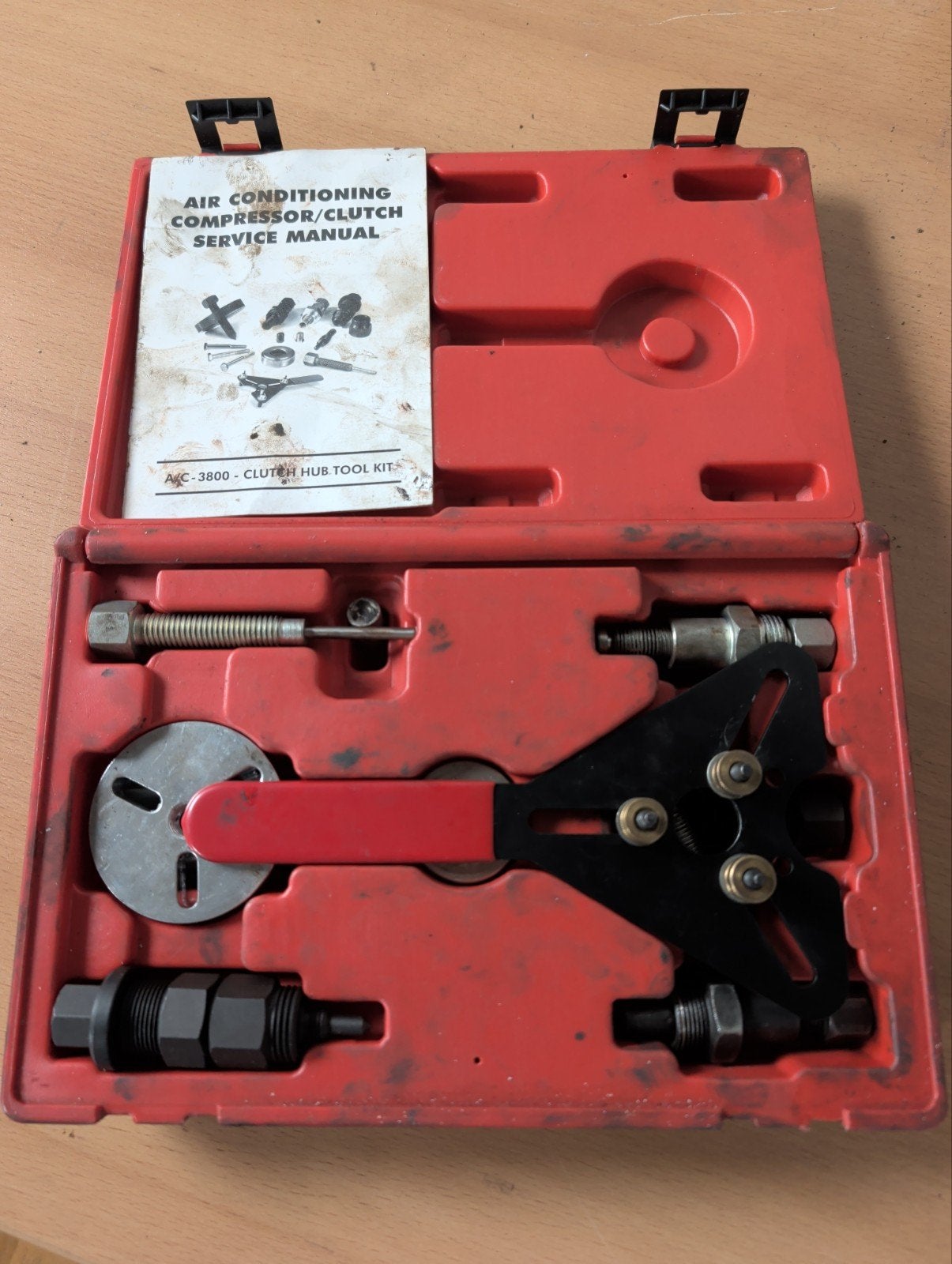 A/C Compressor Koppeling Service Gereedschap Set, Ophalen, Gebruikt, Universele onderdelen