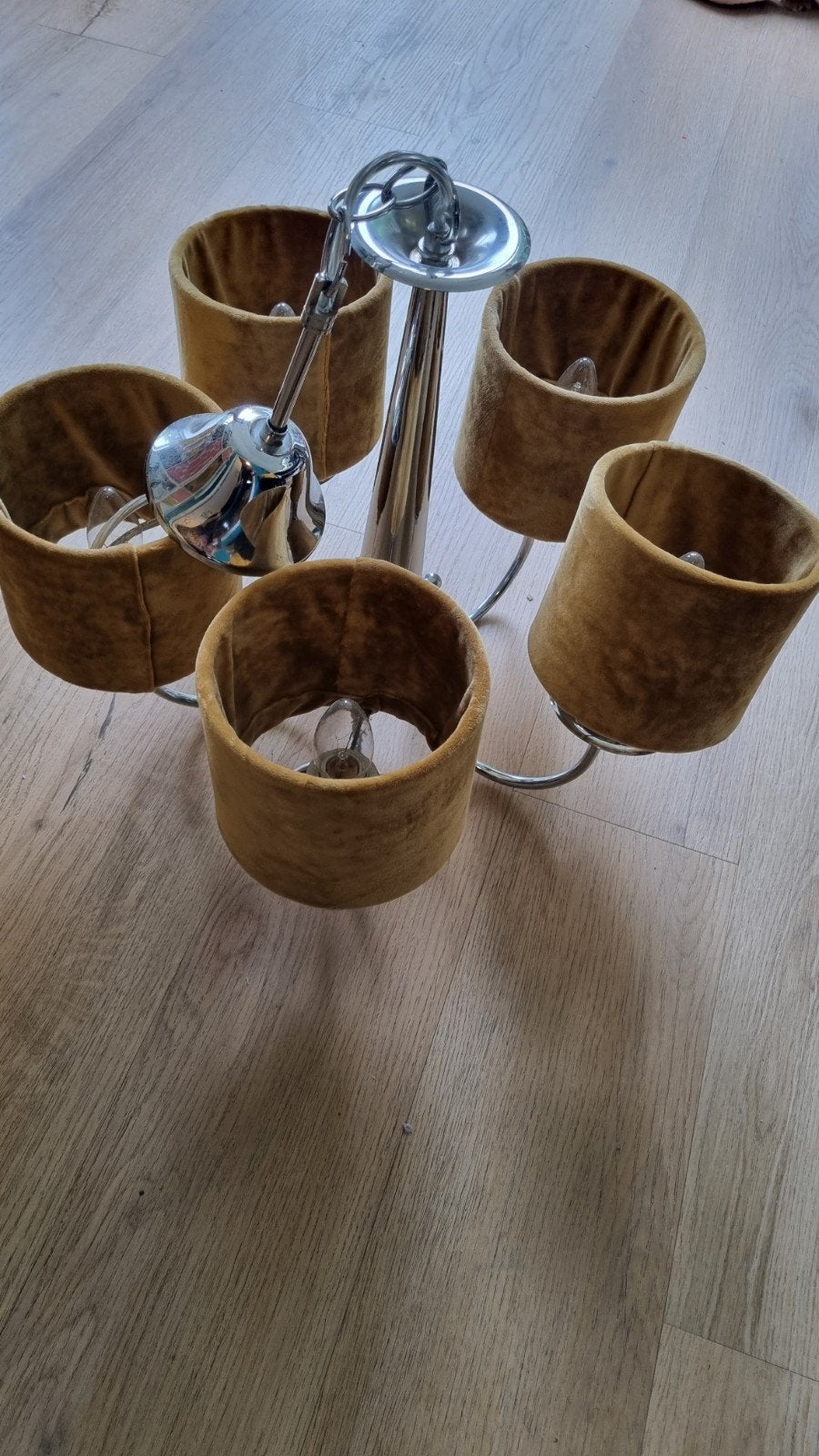 Kroonluchter met 5 armen - werkt perfect, Ophalen