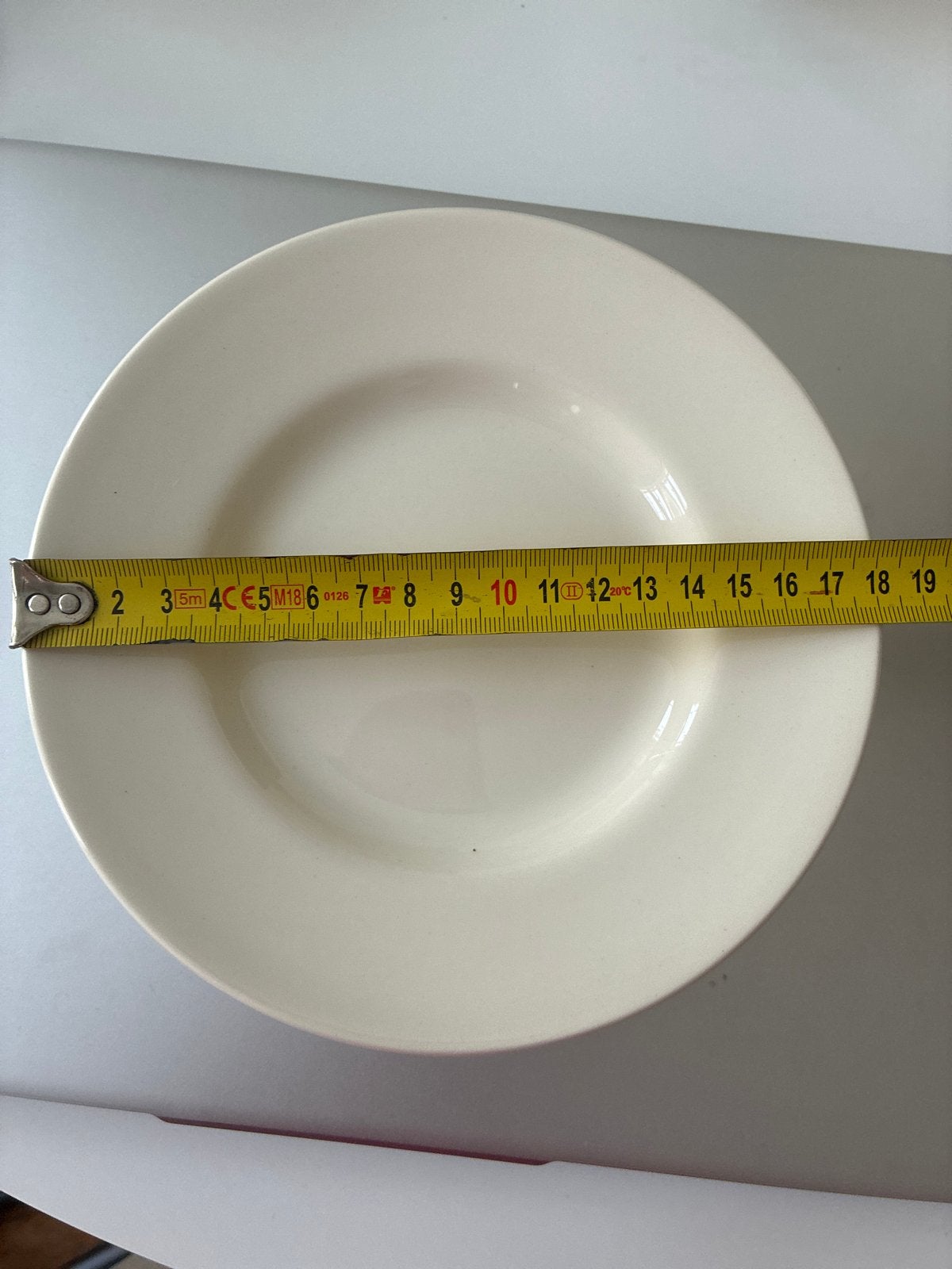 Barratts bord 18 cm (5x), Huis en Inrichting, Keuken | Servies, Gebruikt, Overige merken, Keramiek, Vintage