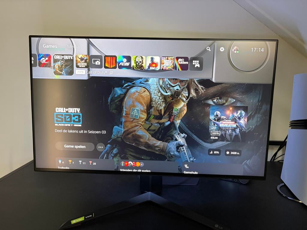 LG UltraGear 27GP950-B 4K 144Hz HDMI 2.1 Gaming Monitor, Computers en Software, Monitoren, Lg ultragear, IPS, 101 t/m 150 Hz, In hoogte verstelbaar